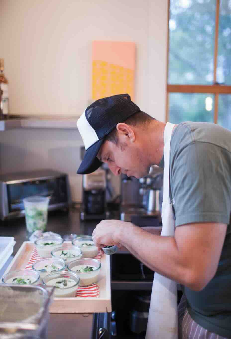 Almond Restaurant’s Chef Jason Weiner Featured at The Watermill Center’s Artists’ Table Brunch